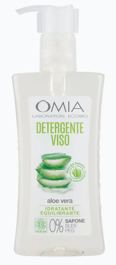 Omnia Ecobio Detergente Viso Idratante Equilibrante Aloe Vera